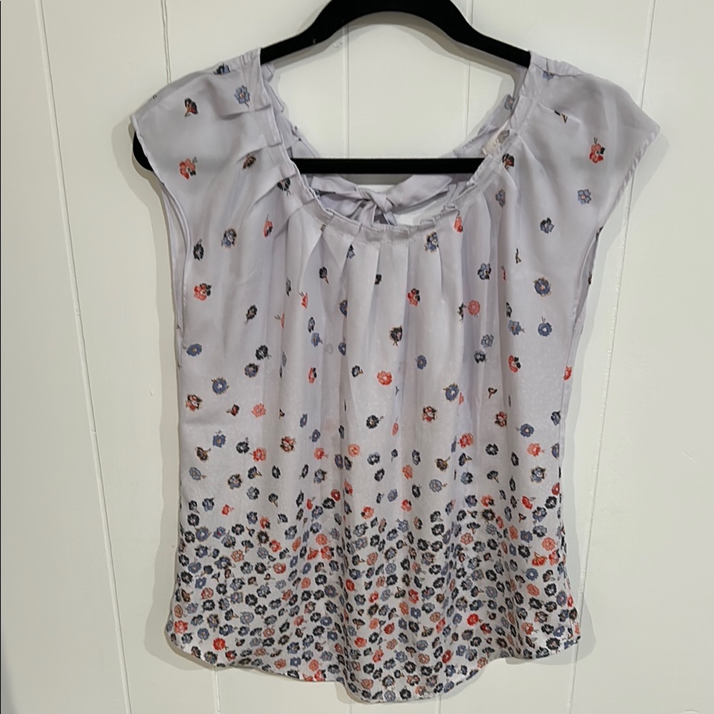 LC LAUREN CONRAD Floral Print Women's Top XS